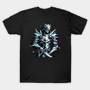 Modern Paladin: Futuristic Knight T-Shirt